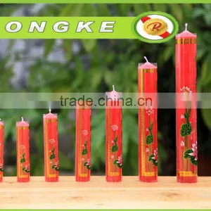 Hot Sale Red Candles in Factory Price/China Responsible Manufacturer of Religious Candles thumbnail-3