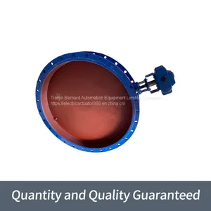 Bernard Intelligent Electric Actuator D941W - 2.5 - C Caliber DN1100 Fine Small Ventilation Butterfly Valve thumbnail-3