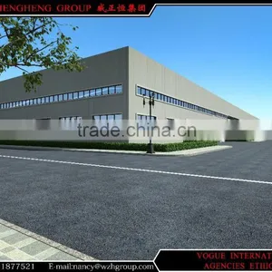 China Supplier Industrial Steel Shed PEB Pre-engineering Builging Prefabricated Steel Structure Building thumbnail-4