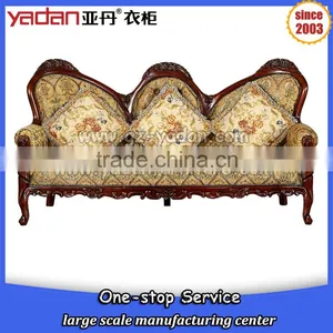 3 Seater Wooden Frame Sofa Design Home Furniture Picture thumbnail-3