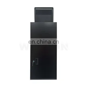 Standing Letter Box Large Freestanding Parcel Post Box With Lock Waterproof Mailbox thumbnail-3