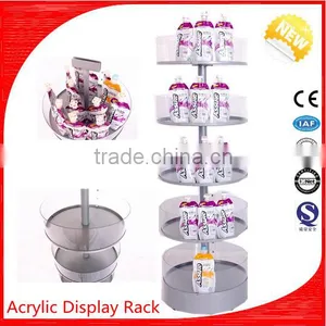Metal Material Candy Display Rack With Circle Acrylic thumbnail-1