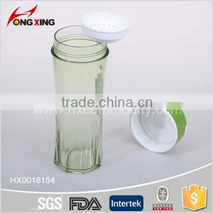 0.45L Green Plastic Sport Water Bottle for Students thumbnail-1
