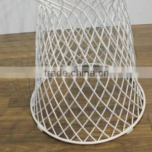 Glass Top Steel Base Platner Table Coffee Table thumbnail-2