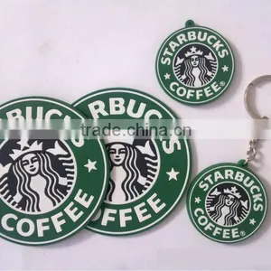 Soft PVC Keychain, 2D Debossed Logo, Free Design Key Chain Keyring thumbnail-6