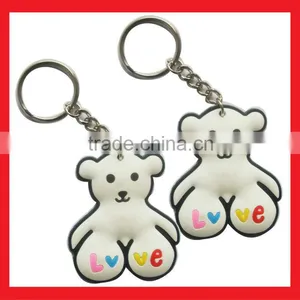 Kids Giveaway Gifts, Custom Design PVC Keychain Cartoon thumbnail-1