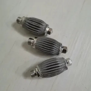 Small Conical Stainless Steel Sintered Mesh Pleated Filter Cartridge RT-055 thumbnail-4
