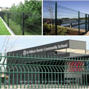 2025 Curvy Welded Wire Fence Supplier PE Coated and PVC Coated Welded Wire Fencing Curvy Welded Wire Mesh Fence thumbnail-4