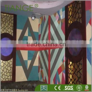 Indoor Fireproof Decorative Auditorium Polyester Acoustic Panel thumbnail-1