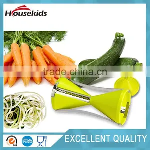 4-Blade Vegetable Spiral Slicer Kitchen Cutter Peeler Set thumbnail-4