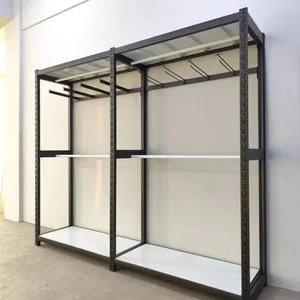 Light Duty Cargo Steel Plates Shelves Rack Household Cloth Display Shelf thumbnail-1