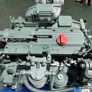 Genuine Volvo 4 Cylinder Engine Electric Start 73kw 4 Stroke Vovo D4D Complete Diesel Engine thumbnail-5