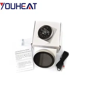 The Latest HY312 Smart Phone Wifi Thermostat Touch Screen Type thumbnail-1