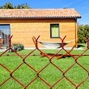 Heavy Duty Chain Link Fence Galvanized Steel Security Fence for Construction Site, Sports Field, and Residential Property thumbnail-6