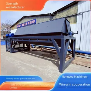 Rolling Stone Machine for Burnt Iron, Large Hexagonal Drum Polishing Machine for Rust Removal and Degreasing, Grinding Machine for Batch Polishing of Building Blocks thumbnail-2