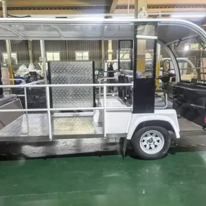 Electric Sightseeing Wheelchairs for Scenic Spots / Electric Sightseeing Vehicles With Lifting Tailgates for the Disabled thumbnail-5
