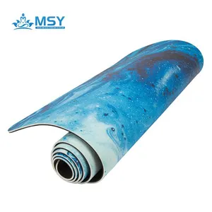 Natural Rubber Yoga Mat With Non-Slip TPE Surface for Professional Studios thumbnail-1