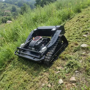 Vigorun Tech VTLM800 Industrial Grade Petrol-Powered 9200W Remote Control Tracked Slope Lawn Cutting Machine 0-60 Working thumbnail-1