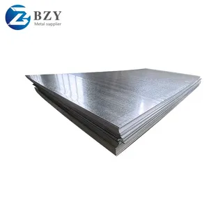 Factory Low Price Zinc Coated Galvanized Steel Sheet 0.12mm-4mm Thickness High Tenacity Anti-Corrosion for Floor Wall thumbnail-3