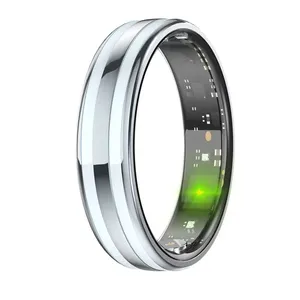 Newest Heart Rate IP68 Waterproof BT5.4 Fitness Tracker APP Control Wearable Sleep Monitoring Smart Ring thumbnail-4