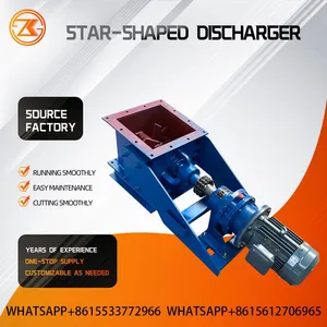 Factory Star Rotary Feeder Air Lock Sealing Valve For Cyclone Tower Dust Collector Ash Conveying System thumbnail-1