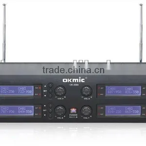 OK-8008 UHF/PLL Eight Channels Wirelesss Microphone System thumbnail-1