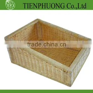 Rattan Newspaper Basket thumbnail-1