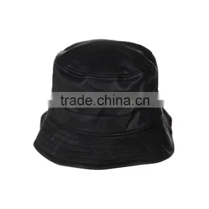 Cheap Fashion Leather Plain Bucket Hat Wholesale thumbnail-5