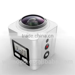 Portable 360 Mini Sports Action Camera 4K 360 Degree Panoramic Camera Recording HD Camcorder With Built-in WiFi thumbnail-2