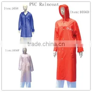 Durable Custom Made Pvc Raincoat thumbnail-2