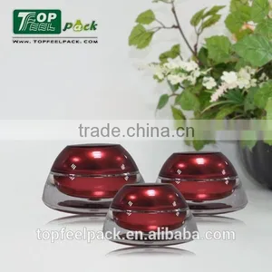 Red Color Classical Cream Jar for Night and Day Cream , Eye Cream 30g thumbnail-3