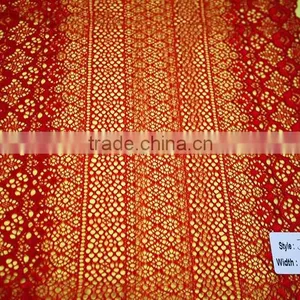 Colourful Bridal Lace Fabric With Flower for European Market thumbnail-1