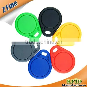 125khz RFID TK4100 ABS Keyfob thumbnail-1