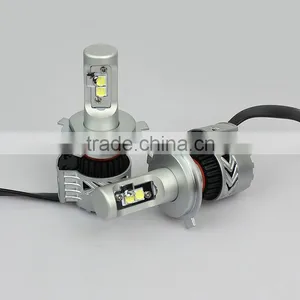 2016 NEWEST Double Heat Dissipation System 6000lm 40w C-ree h4 Led Headlight Bulb thumbnail-4