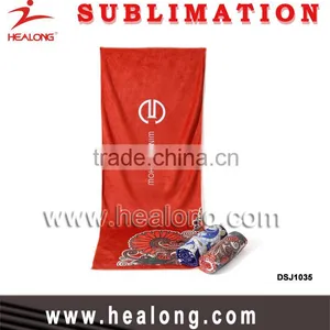 Hot Sale 100% Customized Sublimation Hand Gym Yoga Golf Sport Beach Bath Towel thumbnail-1