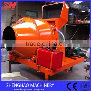 Hydraulic Diesel Concrete Mixer Machine in Low Price thumbnail-1