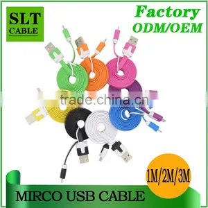 SLT Wholesale 1M 2M 3M Colorful Micro Usb Charger Awm 2725 Cable Quality Choice thumbnail-1
