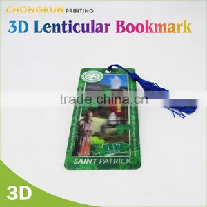 Promotional Gift Lenticular 3D Bookmark thumbnail-1