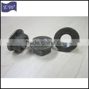 1/2"-20 Hex Flange Nuts, Serrated Nuts UNF on Stock thumbnail-2