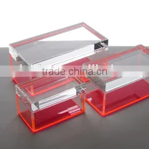 2016 Custom Luxury Acrylic Box With Lid thumbnail-1