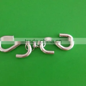Steel Electric Galvanized 2pcs S Snap Hook Meat Hook Set Rigging Hardware in China thumbnail-3
