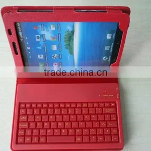 2014 High Quality Bluetooth Keyboard & Leather Case For Tablet Tab 7.0 Plus P6200 P6210, Tablet Keyboard Case, Keyboard Case thumbnail-1