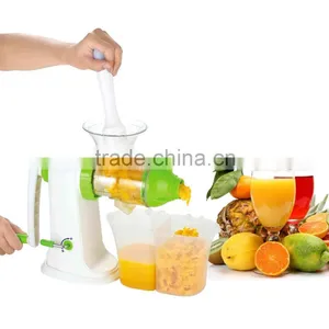 PP+ABS+S/S 30*30*12 Hot Sale Manual Orange Juicer Machine/slow Juicer/vegetable Juicer thumbnail-1