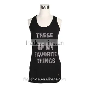 Ladies Plain Custom Printed Tank Top thumbnail-2