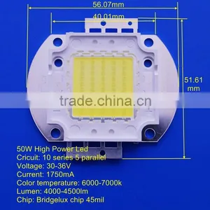 Super Brightness 50w Epistar Chip Led thumbnail-1