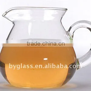Clear Borosilicate Galss Jar With Handle thumbnail-1