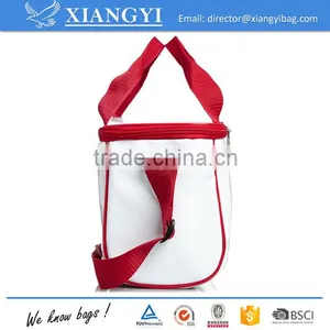 High Quality PU PVC Leather Cooler Bag Insulate Lunch Bag With Aluminum Foil Lining Supplier's Choice thumbnail-6