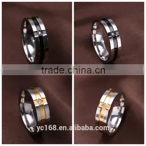 Online Shop China 316l Stainless Steel Rings for Woman and Men, 2016 Fashion Piston Ring thumbnail-1