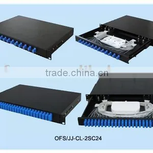 SC,FC,ST 24-48 Port Drawer Type ODF/optical Terminal Box/fiber Distribution Frame thumbnail-1