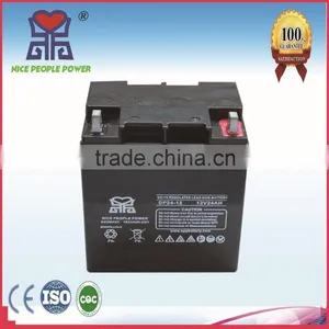 Accept LC / TT Payment for Lead Acid Battery 12V24AH Nice People Power Battery thumbnail-2